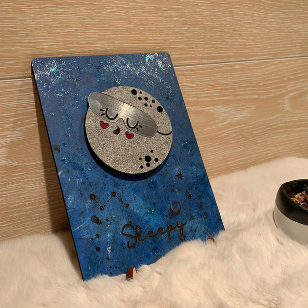 Sleepy Moon Galaxy