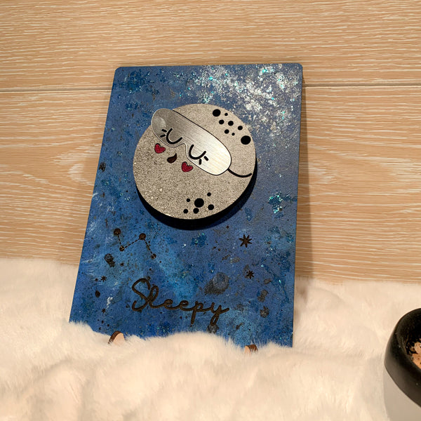 Sleepy Moon Galaxy