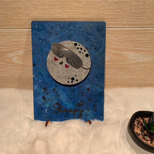 Sleepy Moon Galaxy