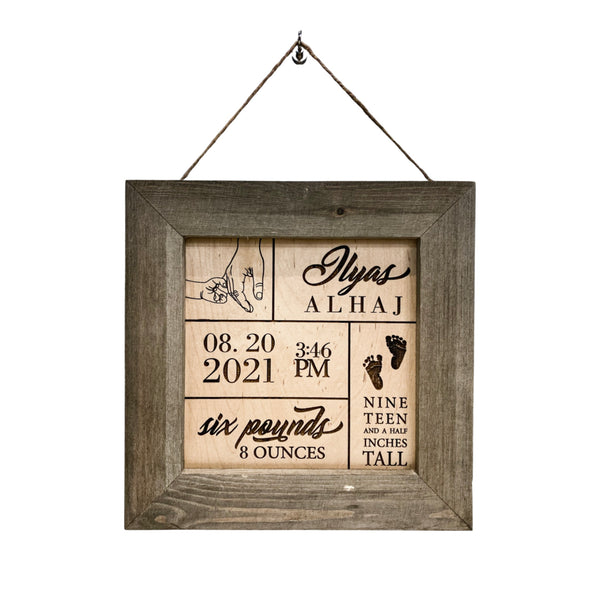 Baby Stats - The Perfect Baby Gift