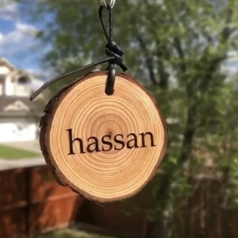 Personalized Laser Engraved Keychain